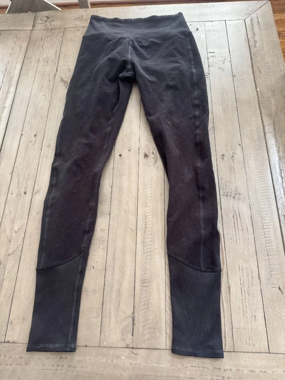 ALO Yoga High Waist Alosoft Lounge Leggings Black Size Small
